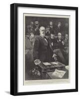 The Ministerial Crisis-Thomas Walter Wilson-Framed Giclee Print