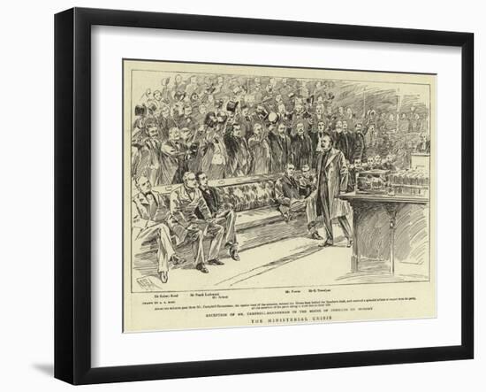 The Ministerial Crisis-Alexander Stuart Boyd-Framed Giclee Print