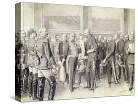The Ministery of Thun Swearing-In Ceremony (Pencil)-Theodore Zasche-Stretched Canvas