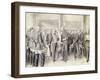 The Ministery of Thun Swearing-In Ceremony (Pencil)-Theodore Zasche-Framed Giclee Print