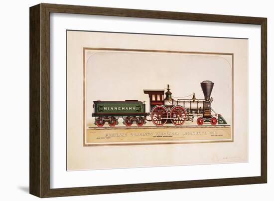 The Minnehaha-J.H. Bufford-Framed Giclee Print