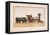 The Minnehaha-J.H. Bufford-Framed Stretched Canvas