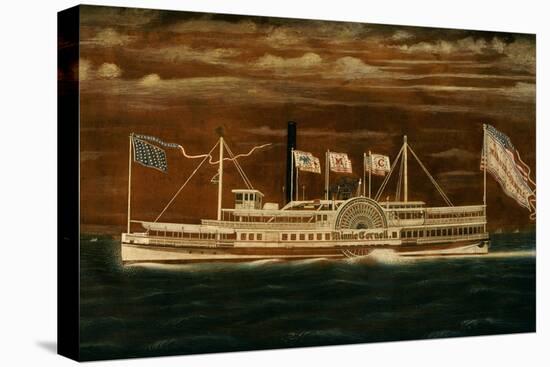 The "Minnie Cornell", 1879-James Bard-Stretched Canvas