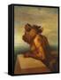 The Minotaur-George Frederic Watts-Framed Stretched Canvas