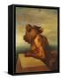 The Minotaur-George Frederic Watts-Framed Stretched Canvas