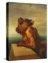 The Minotaur-George Frederic Watts-Stretched Canvas