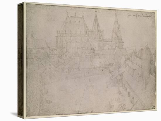 The Minster at Aachen, 1520-Albrecht Dürer-Stretched Canvas