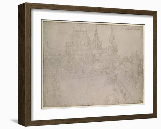 The Minster at Aachen, 1520-Albrecht Dürer-Framed Giclee Print