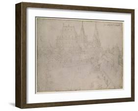 The Minster at Aachen, 1520-Albrecht Dürer-Framed Giclee Print