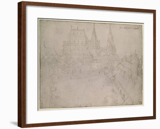 The Minster at Aachen, 1520-Albrecht Dürer-Framed Giclee Print