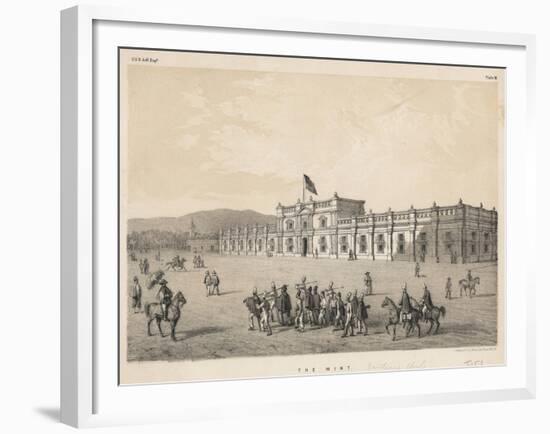 The Mint, 1855-null-Framed Giclee Print