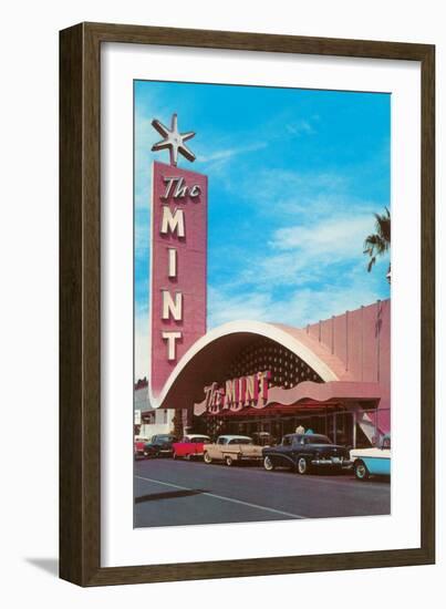 The Mint Hotel, Las Vegas, Nevada-null-Framed Art Print
