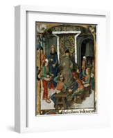 The Minting of Coins during the Middle Ages-null-Framed Giclee Print