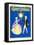 "The Minuet," Country Gentleman Cover, February 1, 1932-W. P. Snyder-Framed Stretched Canvas