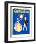 "The Minuet," Country Gentleman Cover, February 1, 1932-W. P. Snyder-Framed Premium Giclee Print