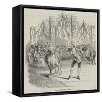 The Minuet De La Cour-null-Framed Stretched Canvas