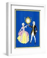 "The Minuet,"February 1, 1932-W. P. Snyder-Framed Giclee Print