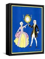 "The Minuet,"February 1, 1932-W. P. Snyder-Framed Stretched Canvas