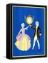 "The Minuet,"February 1, 1932-W. P. Snyder-Framed Stretched Canvas