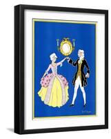 "The Minuet,"February 1, 1932-W. P. Snyder-Framed Giclee Print