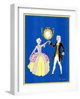 "The Minuet,"February 1, 1932-W. P. Snyder-Framed Giclee Print