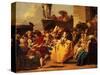 The Minuet or Carnival Scene-Giandomenico Tiepolo-Stretched Canvas