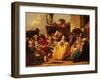 The Minuet or Carnival Scene-Giandomenico Tiepolo-Framed Giclee Print