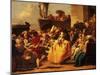 The Minuet or Carnival Scene-Giandomenico Tiepolo-Mounted Giclee Print