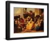The Minuet or Carnival Scene-Giandomenico Tiepolo-Framed Premium Giclee Print