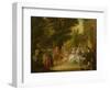 The Minuet under the Oak Tree, 1787-Francois Louis Joseph Watteau-Framed Giclee Print