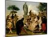 The Minuet-Giovanni Battista Tiepolo-Mounted Giclee Print