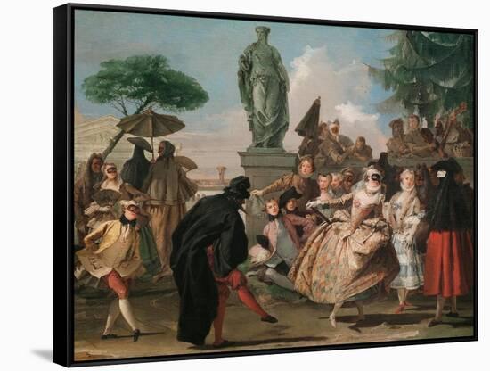 The Minuet-Giandomenico Tiepolo-Framed Stretched Canvas