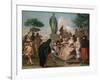 The Minuet-Giandomenico Tiepolo-Framed Giclee Print