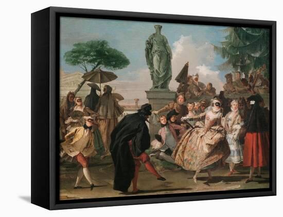 The Minuet-Giandomenico Tiepolo-Framed Stretched Canvas