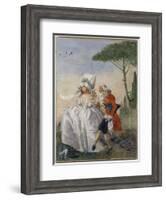 The Minuet-Giandomenico Tiepolo-Framed Giclee Print