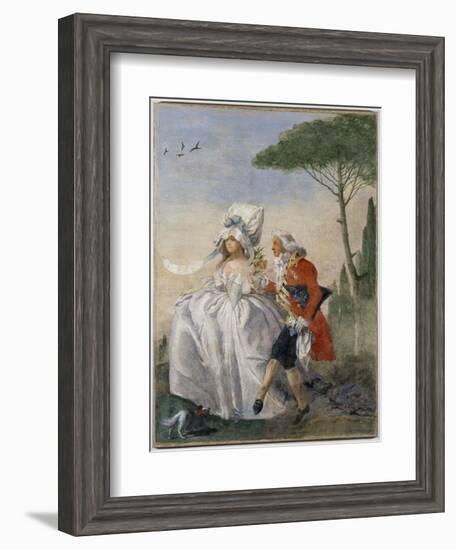 The Minuet-Giandomenico Tiepolo-Framed Giclee Print