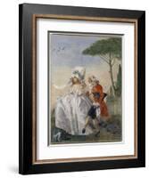 The Minuet-Giandomenico Tiepolo-Framed Giclee Print