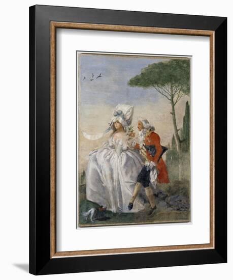 The Minuet-Giandomenico Tiepolo-Framed Giclee Print