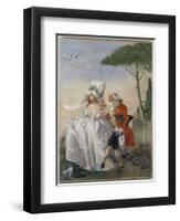 The Minuet-Giandomenico Tiepolo-Framed Giclee Print