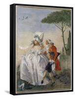 The Minuet-Giandomenico Tiepolo-Framed Stretched Canvas