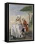 The Minuet-Giandomenico Tiepolo-Framed Stretched Canvas