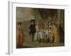 The Minuett-Hieronymus Janssens-Framed Giclee Print