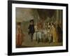 The Minuett-Hieronymus Janssens-Framed Giclee Print