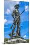 The Minute Man statue, Old North Bridge, Minute Man National Historical Park.-William Perry-Mounted Photographic Print