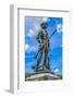 The Minute Man statue, Old North Bridge, Minute Man National Historical Park.-William Perry-Framed Photographic Print