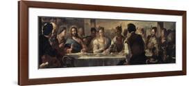 The Miracle at Cana, 17th Century-Luca Giordano-Framed Premium Giclee Print
