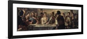 The Miracle at Cana, 17th Century-Luca Giordano-Framed Premium Giclee Print