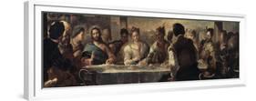 The Miracle at Cana, 17th Century-Luca Giordano-Framed Premium Giclee Print