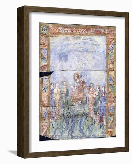 The Miracle of Christ Calming the Tempest and His Arrival in the Country of the 'Gergesenes'-null-Framed Giclee Print