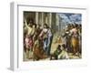 The Miracle of Christ Healing the Blind-El Greco-Framed Giclee Print